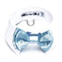 White Shirt Collar With Baby Blue Dog Bow Tie