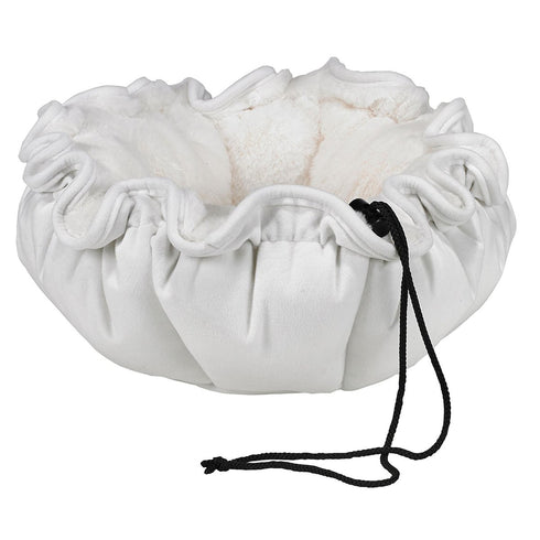 Winter White Dream Fur Buttercup Dog Bed