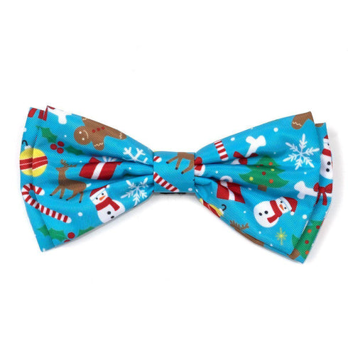 Winter Wonderland Dog Bow Tie
