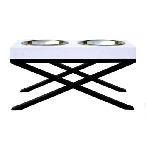 Woodsman Double Dog Diner White/Black