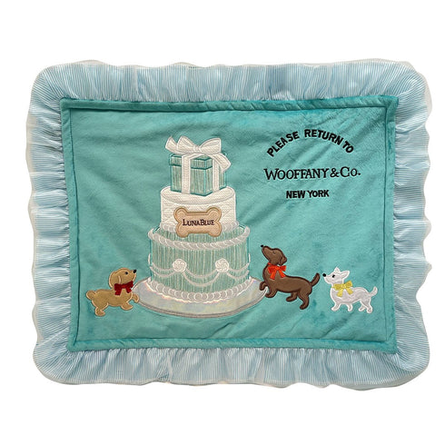 Wooffany & Co. Pawty Cake Mat Dog Bed