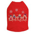 Xmas Carols Rhinestone Dog Tank