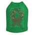 Xmas Wreath Rhinestone Dog Tank