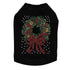 Xmas Wreath Rhinestone Dog Tank