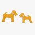 Yellow And Faustina Dog Toy