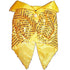 Yellow Sequin Wedding Dog Tuxedo