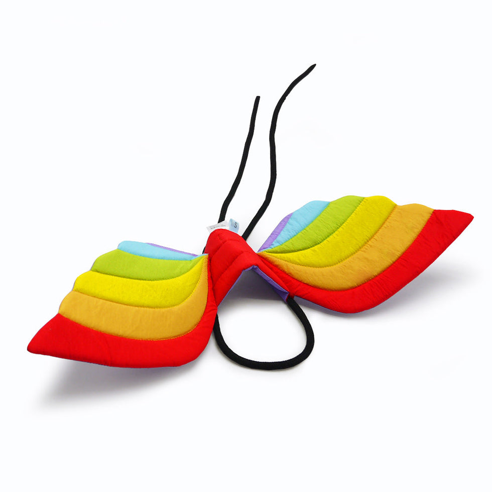 Rainbow Wings Dog Costume Bitch New York