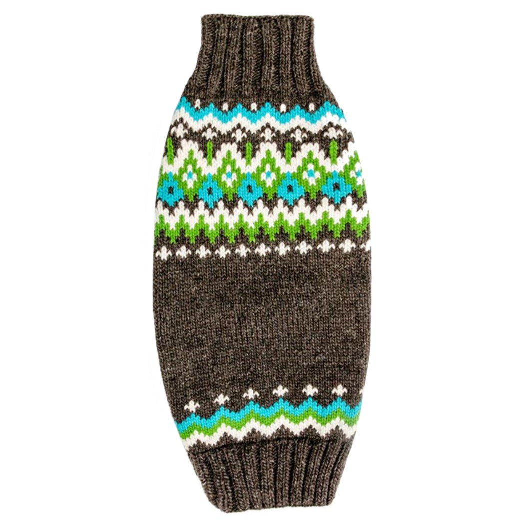 Charcoal Fairisle Wool Dog Sweater – Bitch New York