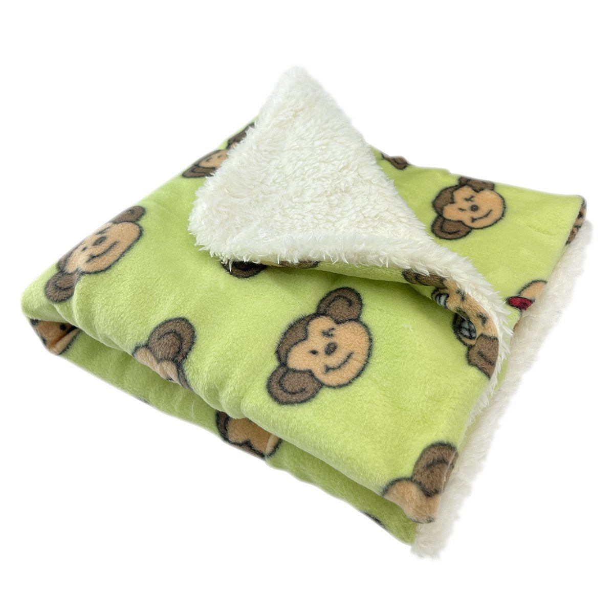 Lime Silly Monkey Fleece Dog Blanket – Bitch New York