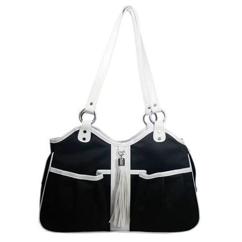 Petote Metro Dog Carrier Black And White – Bitch New York